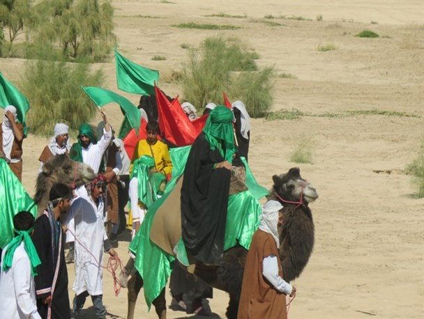 نمایش بازسازی واقعه غدیر خم در اقلید