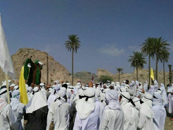 واقعه تاریخی غدیر خم در منوجان بازخوانی شد/تصاویر