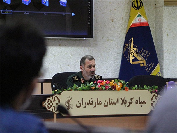 نشست خبری فرمانده سپاه کربلا در آغاز هفته دفاع مقدس