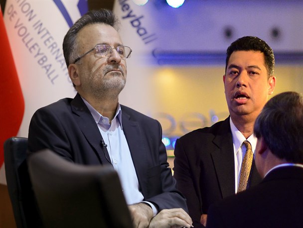 دیدار داورزنی و کیاتیپونگ در آرنهم/ هم رئیس فدراسیون والیبال تایلند عذرخواهی کرد، هم دبیرکل کنفدراسیون آسیا