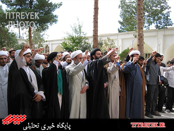 اعتراض طلاب و روحانیون دامغان به حکومت آل سعود در اعلام حکم شیخ نمر