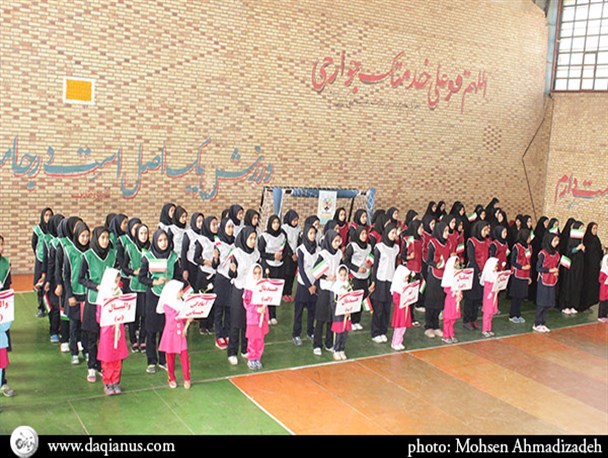 المپیاد ورزشی دانش آموزان مدارس جیرفت آغاز شد+تصاویر