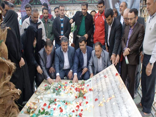 تجدید میثاق ورزشکاران شهرستان قرچک با شهدا