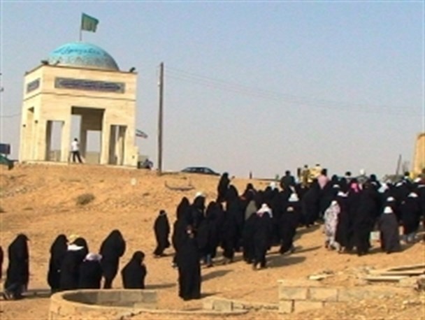 بازدید دانش آموزان استان ایلام از مناطق جنگی مهران
