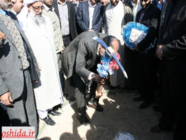 مراسم کلنگ زنی عملیات اجرایی احداث ایستگاه پمپاژه آبگیری در سیستان