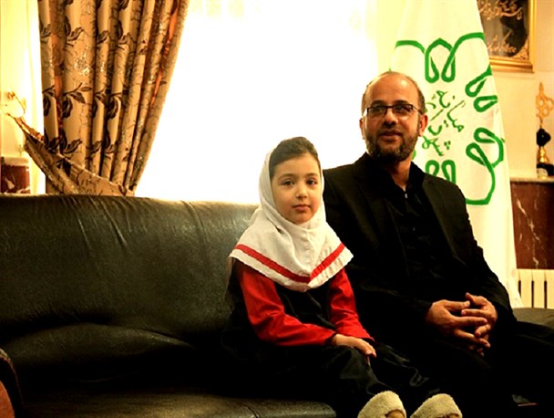 دختری در شهر میانه که معجزه می کند! +عکس