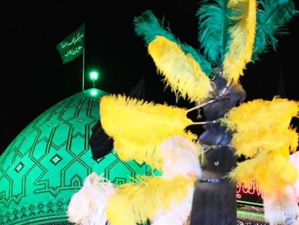 گزارش تصویری از مراسم عزاداری در حرم مطهر سلطان سیدجلال‌الدین اشرف آستانه‌اشرفیه