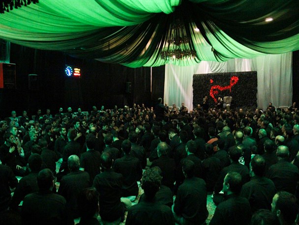 عزاداری شب هشتم محرم در مسجد جنرال ارومیه