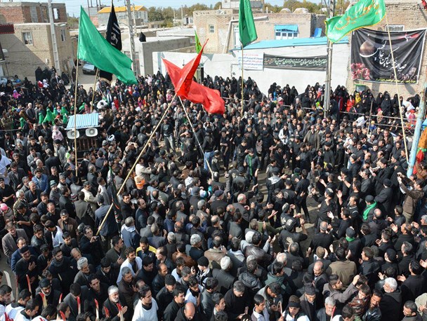 اجتماع بزرگ حسینیان عجب شیر  برگزار شد + تصاویر
