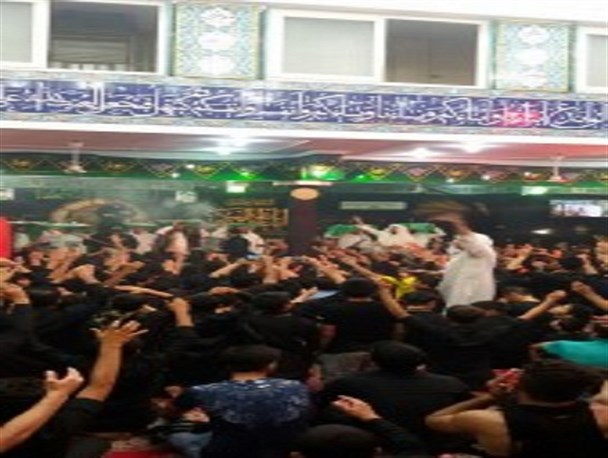تجمع بزرگ عزاداران سپیدانی در تاسوعای حسینی