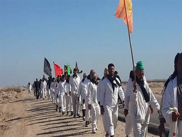 بیش از ۳۰۰۰ زائر دیری در مراسم پیاده‌روی اربعین شرکت می‌کنند