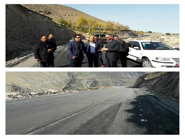 آسفالت ریزی محور گردشگری قینرجه در مشگین/راه روستایی آلوچ به خورشید آباد بهسازی می شود