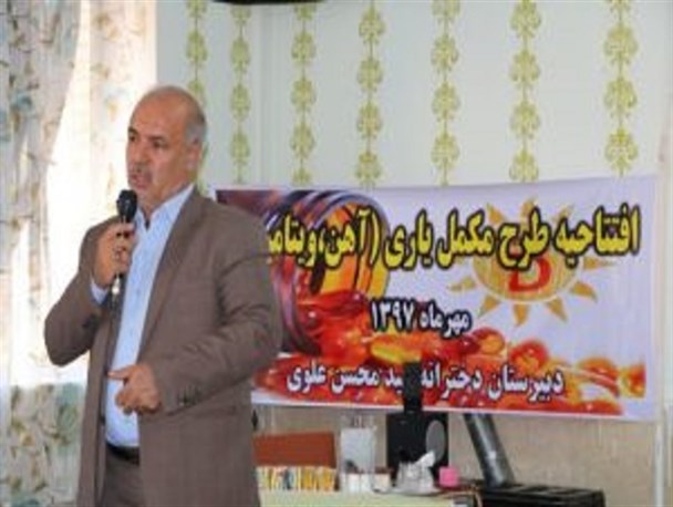 آغاز طرح مکمل یاری ویتامینD و آهن در مدارس رفسنجان+تصاویر