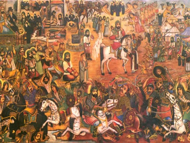 از پرده خیال نگاری عاشورا تا مراسم آیین به آیین در ایام محرم و صفر