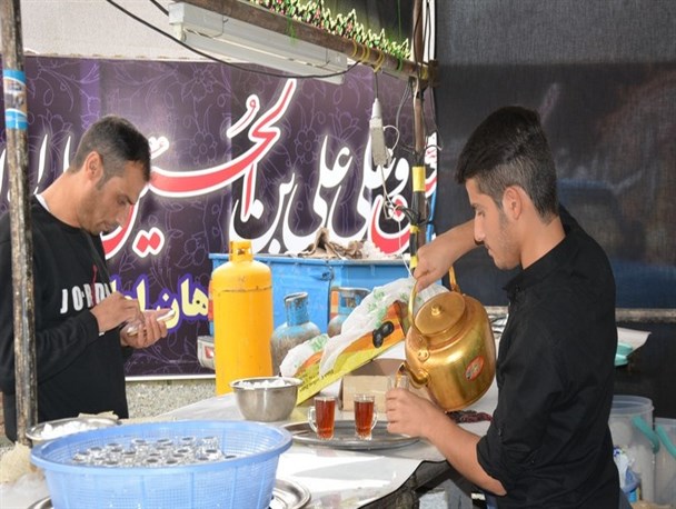 بساط عاشقی «ارباب» در موکب‌هایی از جنس «ارادت»+ تصاویر
