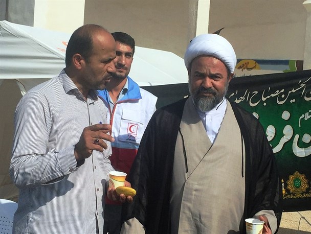 آغاز به کار ستاد استقبال از زائرین کربلا در پارسیان