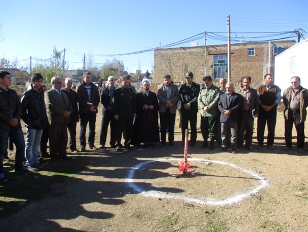 کلنگ‌زنی احداث 19 پایگاه مقاومت در گرمی