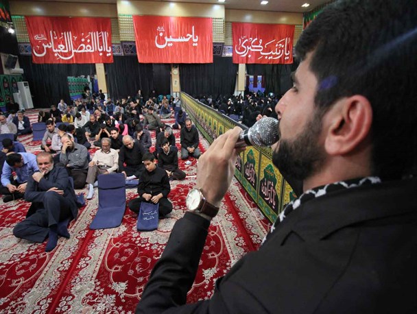 مراسم عزاداری اربعین حسینی در حسینیه عاشقان ثارالله بوشهر/ تصاویر