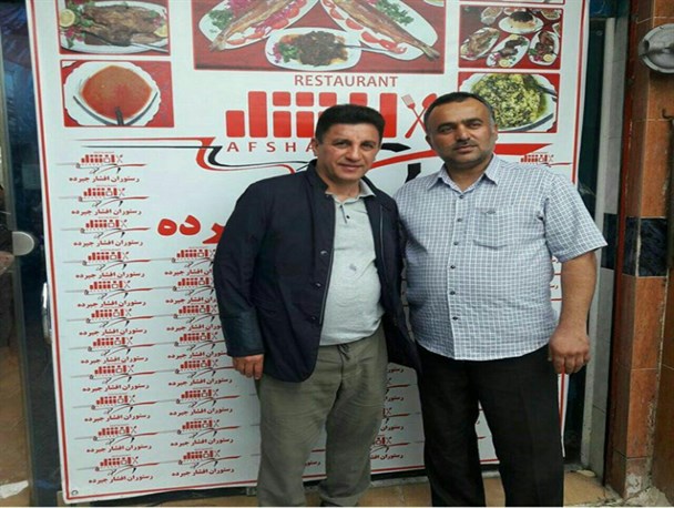 حضور امیر قلعه نوعی در روستای مادری + عکس