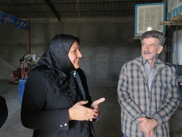 بانوی بسیجی و کارآفرین نیری الگویی برای جوانان جویای کار