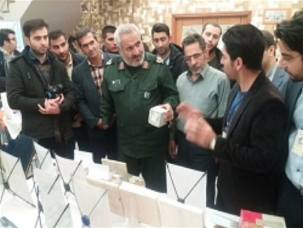 نمایشگاه جهادگران علمی و فناوری بسیج در اردبیل دایر شد/فیلم