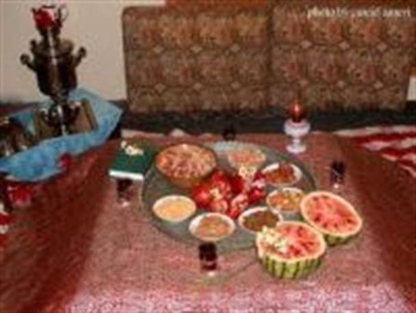 آداب و رسوم شب چله در همدان