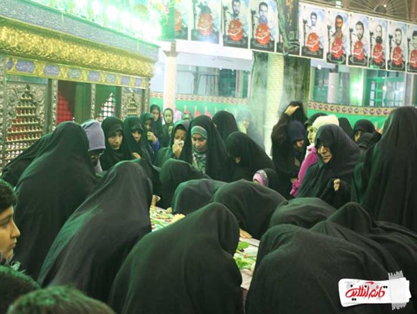 مراسم وداع با شهید گمنام در قائم‌شهر / تصاویر
