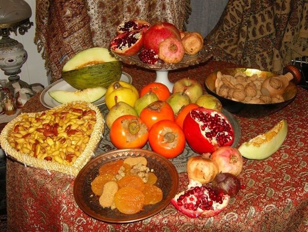 آیین شب یلدا در شهرستان درگز