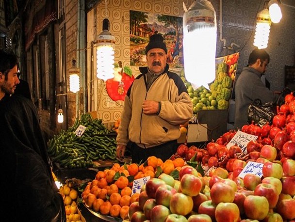 حال و هوای بازار بناب در آستانه شب یلدا + تصاویر