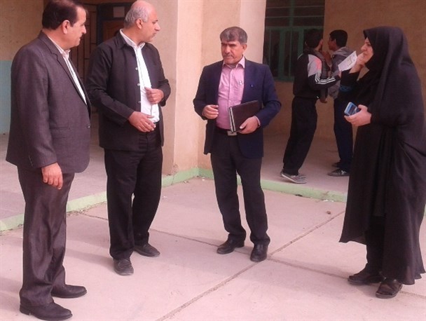 بازدید کارشناسان اداره کل آموزش و پرورش استان بوشهر از مدارس تنگستان