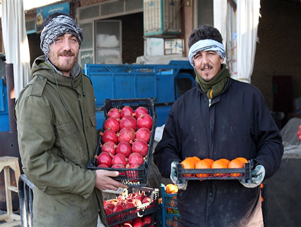 خرید میوه شب چله در بجنورد