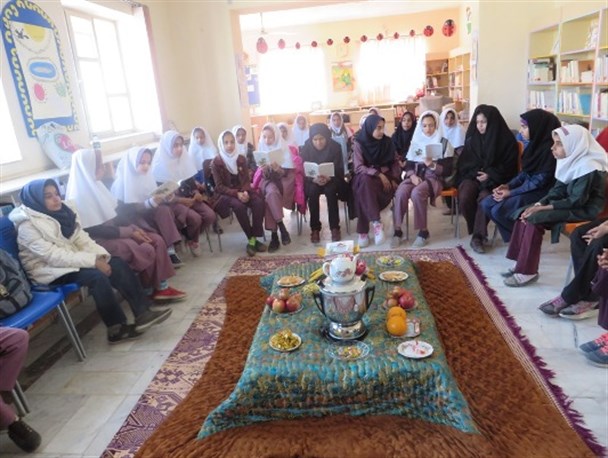 برگزاری جشن یلدا در کانون پرورش فکری شهرستان میرجاوه