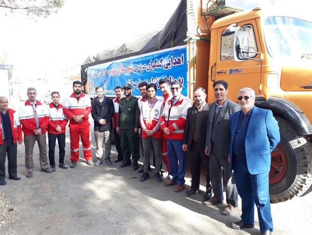 ارسال دو محموله کمک های مردمی از جوین به مناطق زلزله زده غرب کشور