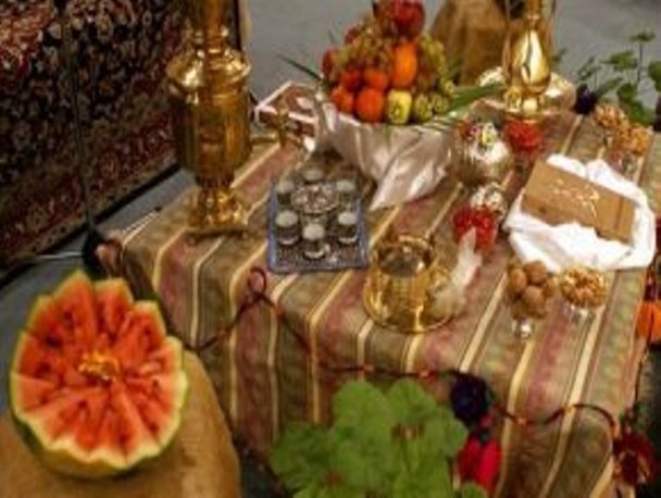 آئین های شب چله در بوکان