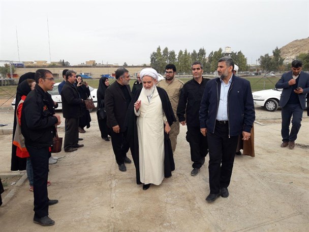 مراسم گرامیداشت چهلمین روز درگذشت جانباختگان زلزله سرپلذهاب آغاز شد
