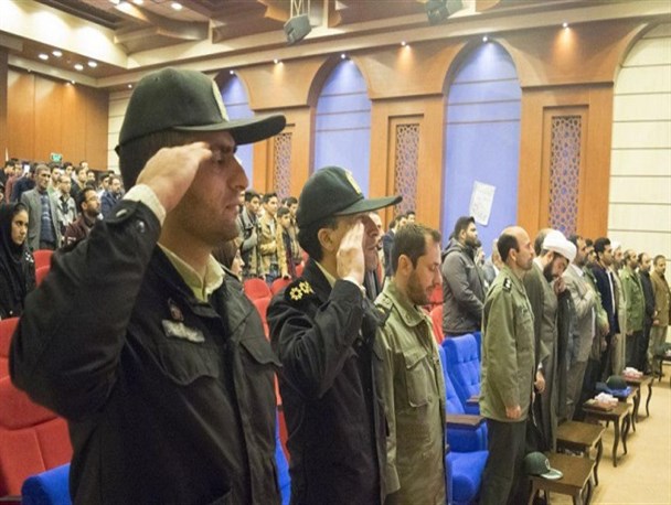 مراسم دومین سالگرد شهدای گمنام دانشگاه آزاد دولت آباد+ تصاویر