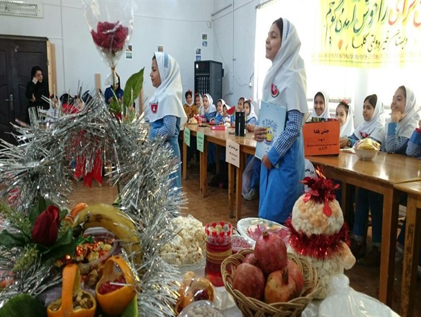 برگزاری جشن یلدا در کتابخانه شهید خبازی پاسارگاد