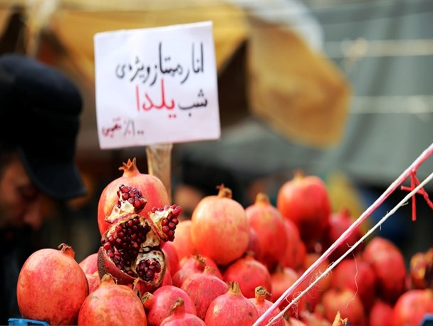 بازار محمودآباد در آستانه شب یلدا