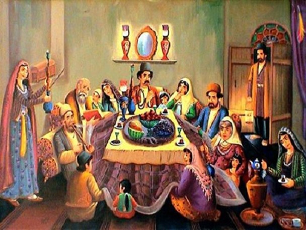 بیدار ماندن در شب چله برای مقابله با سیاهی‌های طولانی/ افسانه "گنج قارون"؛ به جا مانده از شب‌های یلدا گذشتگان