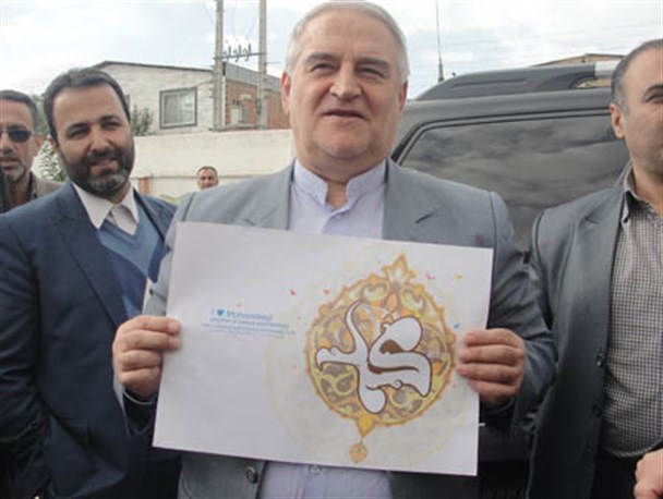 استاندار گلستان به کمپین "عشاق پیامبر" پیوست+تصاویر