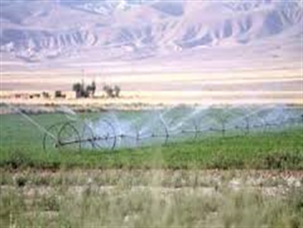 کشاورزان شهر قاضی به آبیاری تحت فشار روی بیاورند