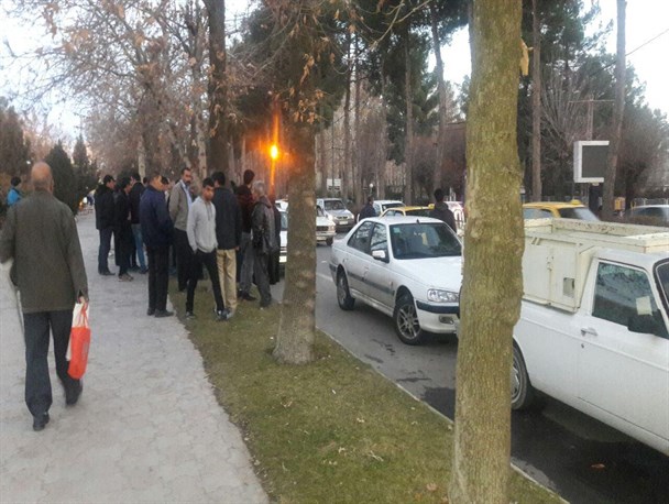 گرم شدن با گاز پیک نیک جان راننده صحنه ای را گرفت + تصویر