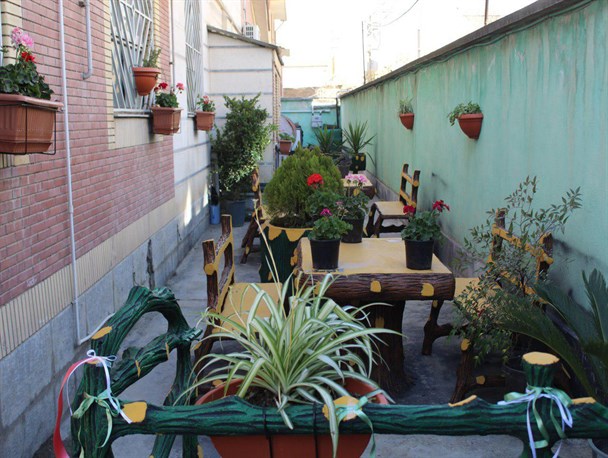 افتتاح باغچه ای سبز در مدرسه ای زیست محیطی/تصاویر