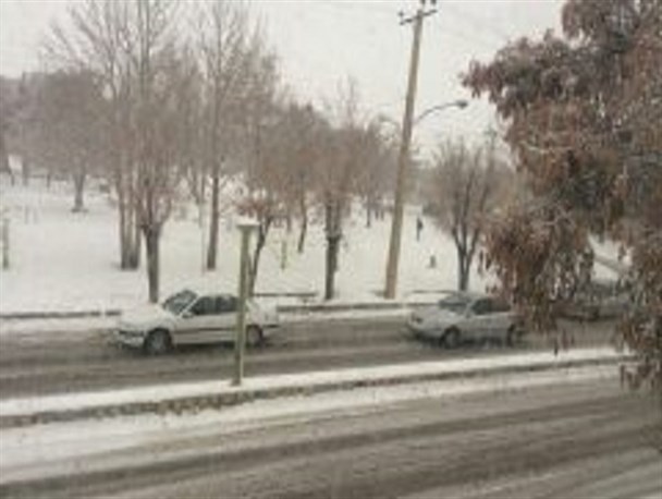 بارش ۹ سانتیمتر برف در داران/ وقوع کولاک به علت باد شدید دور از انتظار نیست