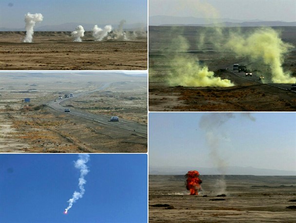 عملیات مشترک هوابرد با تجهیزات مکانیزه هجومی در رزمایش نزاجا