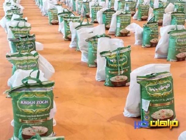 توزیع یک هزار و ۱۰۰ بسته معیشتی به نیت شهید سلیمانی در فراهان