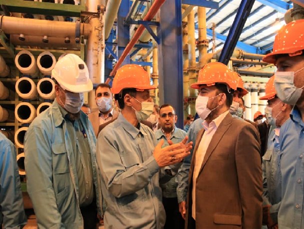 بهره برداری از طرح‌های زیر ساختی شرکت فولاد کاوه جنوب کیش/ زمینه اشتغال ۷۱۰ نفر به صورت مستقیم و غیر مستقیم فراهم شد