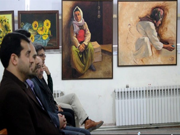 آیین اختتامیه اولین جشنواره هنرهای تجسمی رامسر /تصاویر