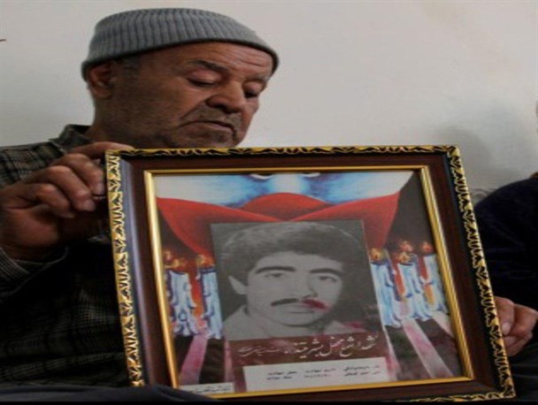 پدر شهید جاویدالاثر علی اصغر کوچکی به فرزند شهیدش پیوست