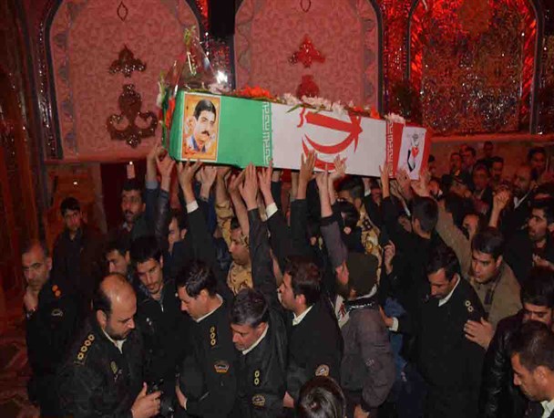 وداع با پیکر پاک شهید دوران دفاع مقدس در شهرضا/ تصاویر